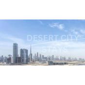 2 Bed in Sobha Creek Vista Reserve with Burj Khalifa views hosted by Desert City Stays
