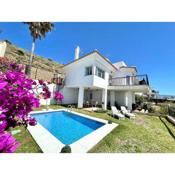 4 bedroom semi-detached house with private pool and amazing views! Mijas Costa, Marbella!