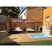 5 bedrooms house with private pool enclosed garden and wifi at Can Trabal