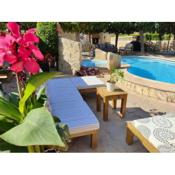 8 bedrooms villa with private pool enclosed garden and wifi at Alforja