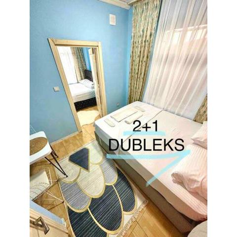 İstanbulun merkezinde,şık,büyük 2+1 dubleks daire