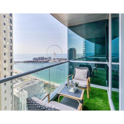 Al Fattan I Sea View I Luxury JBR I Free 5 Star Beach Resorts Access!