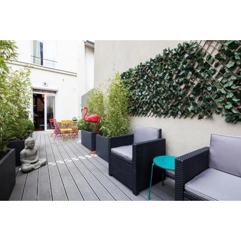 Amazing Terrasse in center of Paris