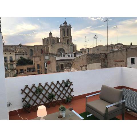 Apartamento 1º con Chill-Out frente a la Catedral