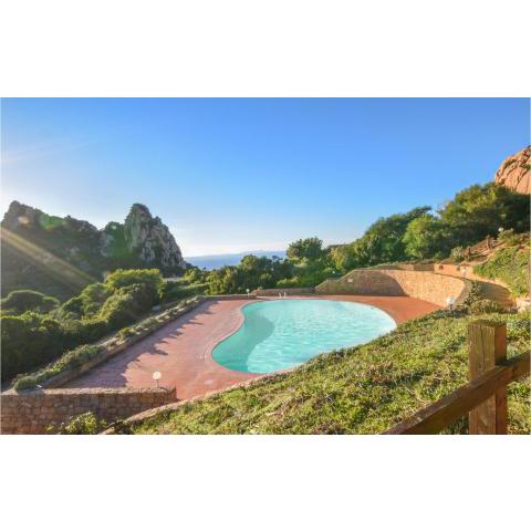 Awesome home in Costa Paradiso with 2 Bedrooms, WiFi and Outdoor swimming pool