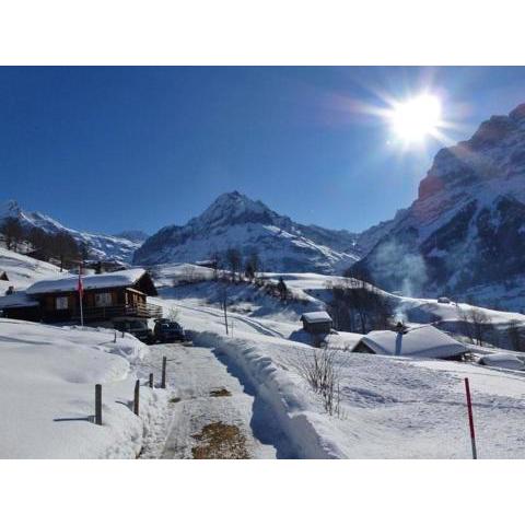 Bachsbort 14 4- Bett Wohnung Parterre, freie Sicht auf Eiger