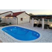 Beautiful home in Pridraga with 3 Bedrooms, Private swimming pool and Heated swimming pool