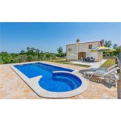 Beautiful home in Zminj with Jacuzzi, WiFi and Private swimming pool