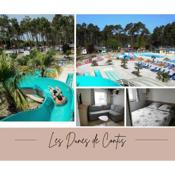 CAMPING 3 étoiles LES DUNES DE CONTIS Mobile Home 4-6 pers