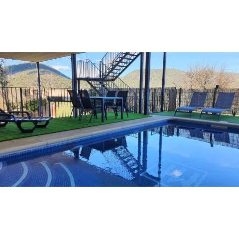 Casa con piscina en Parque Nacional de Cabañeros