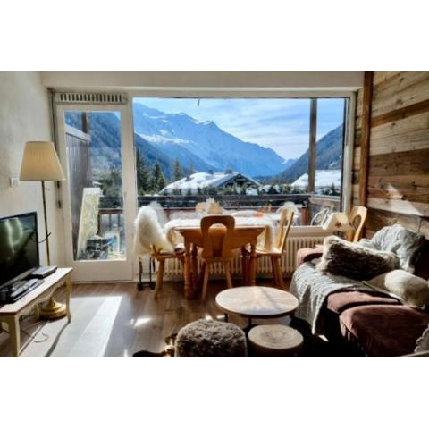 Charming Apt With Swimming Pool In Argentiere