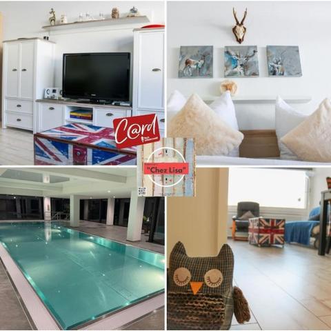 Chez Lisa - Familienurlaub mit Pool & Sauna + HSC