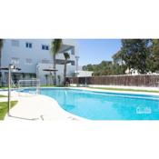 Comfortable apartment with shared pool, garage and at only 5 min walk from Los Bateles beach Costa Conil Nuria