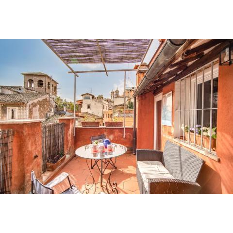 Cozy Attic with terrace in Piazza Del Fico/Navona