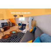 DUPLEX COCOON - 10 MIN DE BLAYE - 20 MIN CNPE - WiFi - TV HD