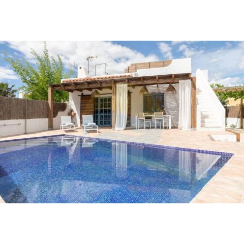 Eivissa - Casa en Riumar con piscina privada y a 150m de la playa