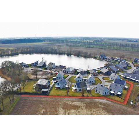 Ferienhaus Luna am schönen Harkebrügger See mit Kamin