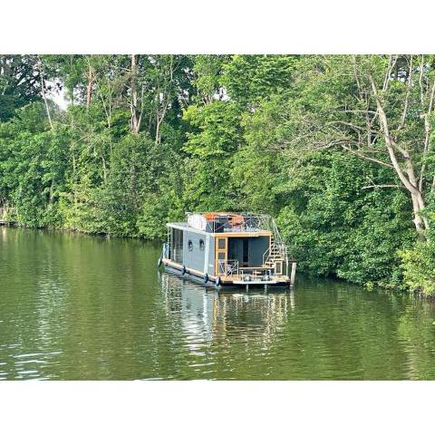 Führerscheinfreies mobiles Hausboot