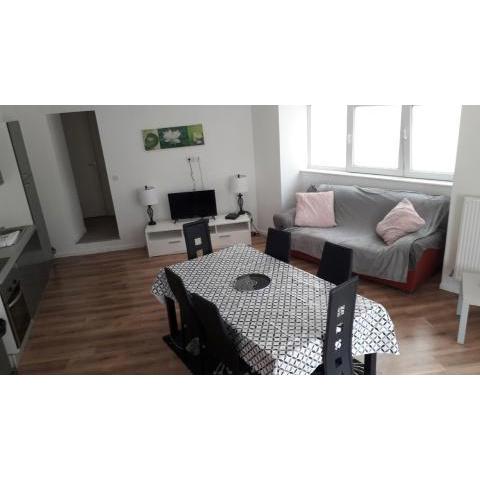 Grand appartement RDC, 3 chambres, centre ville de Dieppe