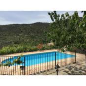 Inviting holiday home in Laroya with shared pool