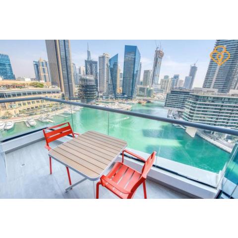 Keysplease Magnificent views of the Marina, Bay Central Dubai Marina