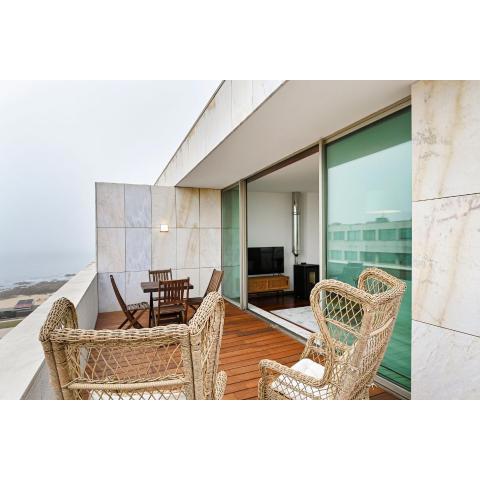 Leça Front Beach Luxury Penthouse