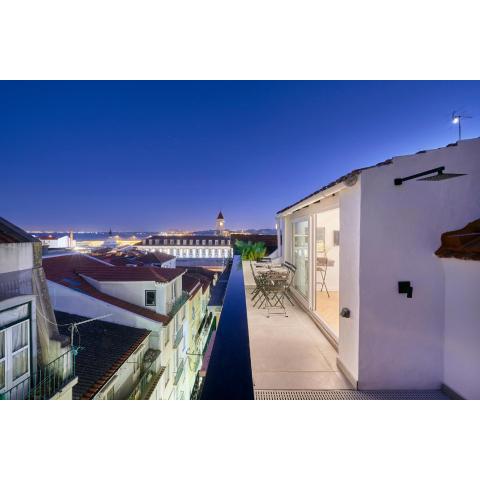 Lisbon Terrace&Shower River view.