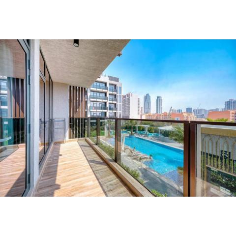 Luxurious 2 bedrooms w city view In Chaimaa Avenue 2, JVC