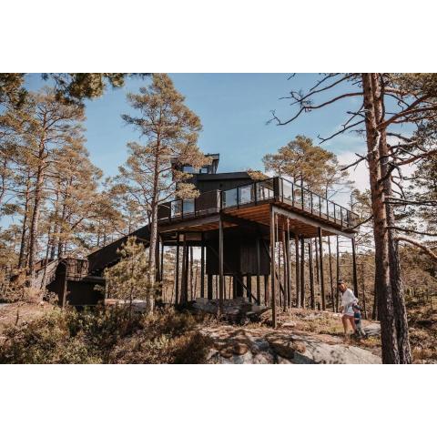 Luxurious Tree Top Cabin by the lake