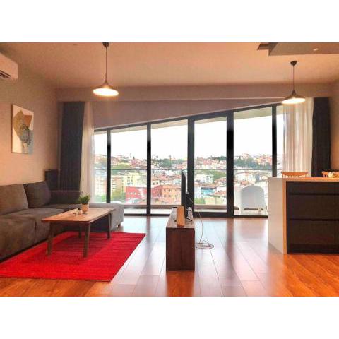 Luxury apartment - pool, parking & gym in Beyoglu ( BNS 182 )