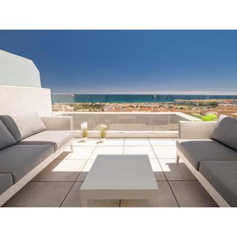 Luxury new modern penthouse with golf and sea Views - Via Celere 2390