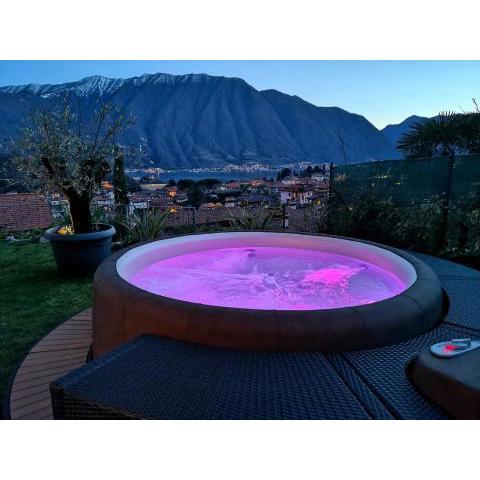 Magic Garden Como-Pool-Jacuzzi and amazing Lake view