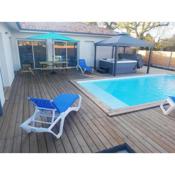 Magnifique Villa sur le Bassin d'Arcachon - JACUZZI+PISCINE - 8à10pers