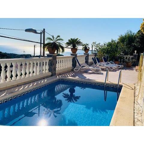 Mediterranean Villa Investingspain sea view and pool