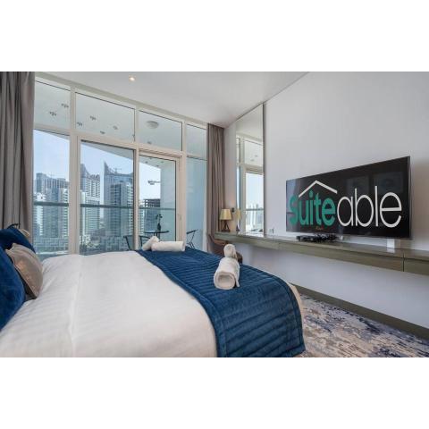 Modern Studio with Prime View of Dubai Canal