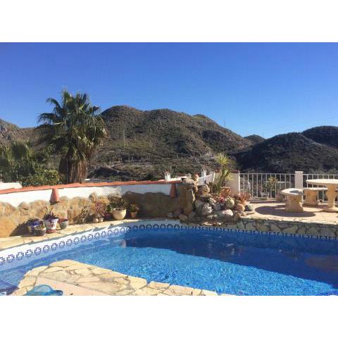 Mojacar Home with mountain views