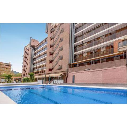 Nice apartment in Malgrat de mar with 1 Bedrooms, Internet and Outdoor swimming pool