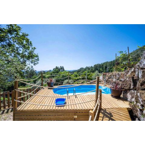 One bedroom house with shared pool enclosed garden and wifi at Vilar de Ferreiros