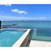 Perfect Sunset Five-Bedroom Beachfront Pool Villa Maid Service Breakfast