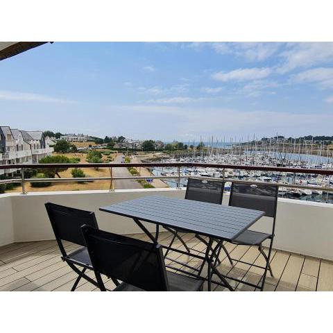 REF 048 - Appartement moderne pour six personnes vue mer port Crouesty ARZON