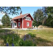 Sandbacken cottage in the forest