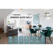 Semper Suite No2 - ruhige 2 Zi Küche, Duschbad, Balkon und Parkplatz