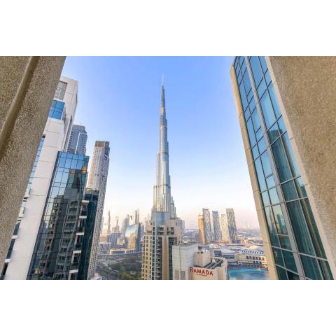 Silkhaus with Burj Khalifa view1BDR with modern amenities