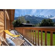 Sublime Semi Detached Chalet Facing The Mont Blanc