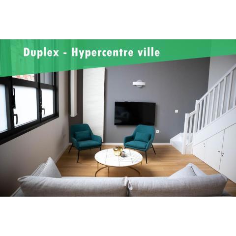 Superbe duplex en hypercentre ville