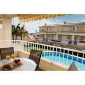 Townhouse with terraces and communal pool