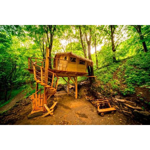 Treehouse pod Jestedem