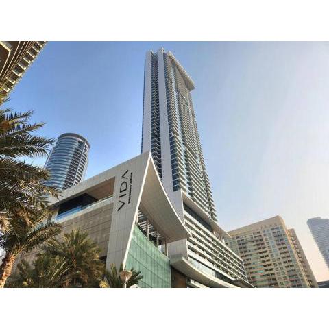 Vida Dubai Marina & Yacht Club, 1 BR with Marina and Sea View