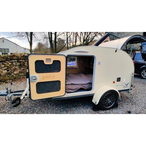 Wallace Teardrop Caravan for Hire from ElectricExplorers