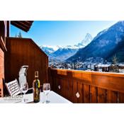 Wohnung in Zermatt mit postkarten Matterhornblick